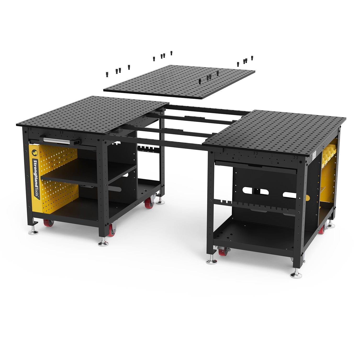 Paquete de Puente Rhino de 48" x 30" (121.92 cm x 76.2 cm) + Kit De Sujecion